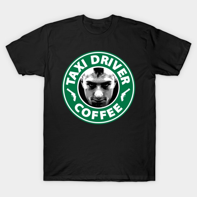 Taxi Driver Coffee T-Shirt by TEEVEETEES